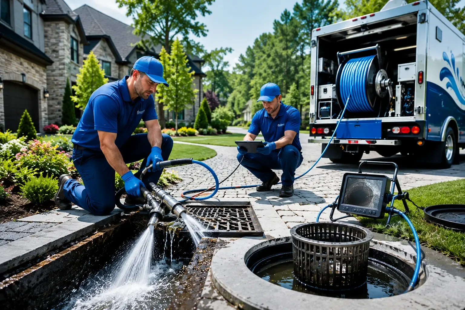 Local outdoor drain cleaning professionals in Manchester, OK