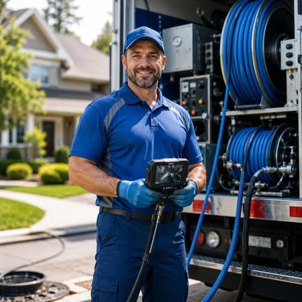 Local outdoor drain cleaning specialists in Manchester, OK